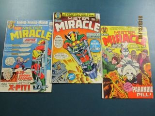 Mister Miracle Issue 1,  2,  3 Origin & 1st Appearance Of Mr.  Miracle