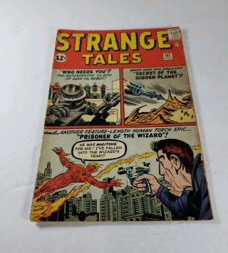 1962 Marvel Strange Tales 102 1st Apperance The Wizard