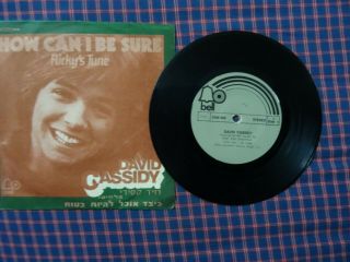 DAVID CASSIDY - HOW CAN I BE SURE / RICKY ' S TUNE 7 