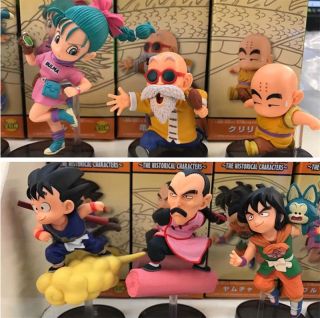 Set of 6 Dragon Ball Z DBZ WCF World Collectable 30th Vol.  1 Figure 2