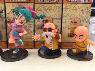 Set of 6 Dragon Ball Z DBZ WCF World Collectable 30th Vol.  1 Figure 3