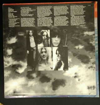 Aerosmith 1973 1st pressing vinyl LP debut misprint 2