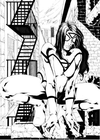 Marvel Comics Spider - Woman Art Spider - Man Avengers Venom Gwen Carnage