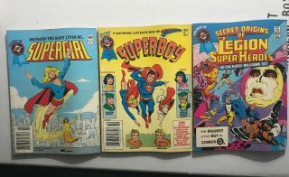 Best Of Dc Blue Ribbon Digest 7 17 33 Superboy Supergirl Secret Origins Legion