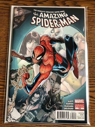 The Spiderman 700 Ramos Variant Marvel