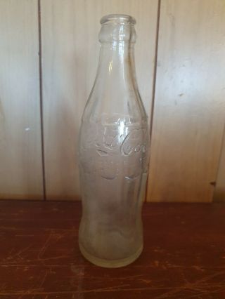 Vintage Coca Cola Bottle Maybe 1939 1930s.