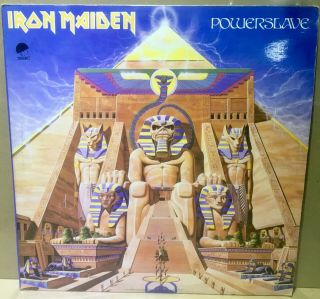 Iron Maiden Powerslave Rare Colombia Pressing Lp