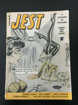 Jest - 1958 - V 6 No.  40 - Dan Decarlo - Bill Ward Cover And Art - - Humorama - Gga