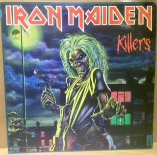 Iron Maiden Killers Rare Colombia Pressing Lp
