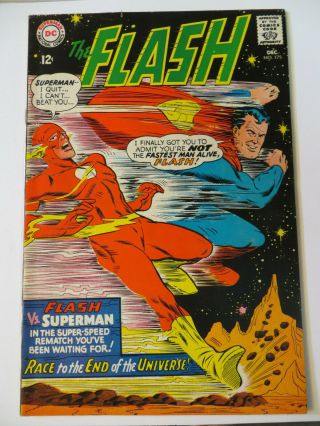 The Flash - 175 - 2nd Superman/flash Race - 1967 - Dc Comics