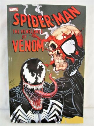 Spider - Man Vengeance Of Venom Tpb Comic 1st Print Oop Marvel Trade Paperback