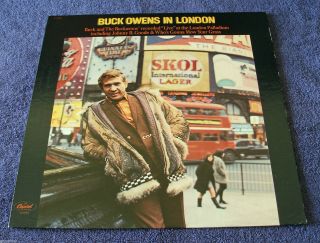 Buck Owens And The Buckaroos 1969 Capitol Stereo Lp Live In London