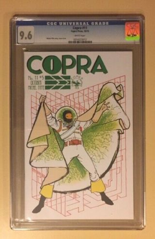 Copra 11 Cgc 9.  6 Nm,  Early Rare Michel Fiffe 1st Print Limited To 800 Copies
