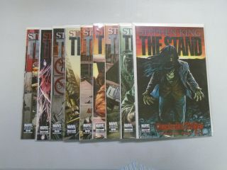9 Different From Stephen King The Stand Set: 1 - 5,  Some Variants 8.  0/vf (2008)