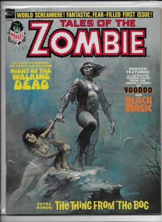 Tales Of The Zombie Marvel 1,  2,  3,  4,  5,  6,  7,  8,  9 Dracula Lives 1,  3 Vf/nm