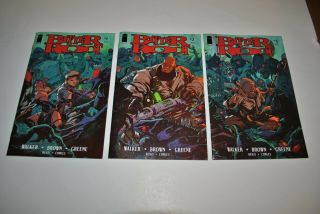 Bitter Root 1 - 3 (1 2 3) Cover A Variant Nm Or Better 1st Print Set