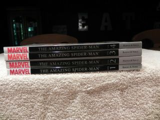 Marvel Masterworks The Spiderman Volumes 1 - 2 - 3 And 4 Soft Cover Edition