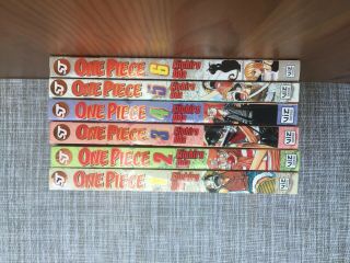 One Piece Manga Vol 1 - 6