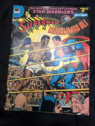 Rare Whitman Edition Superman Vs Muhammad Ali