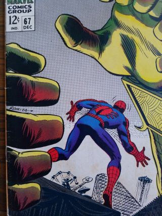 The Spider - Man 67 (Vol 1) 1968 Mysterio 4