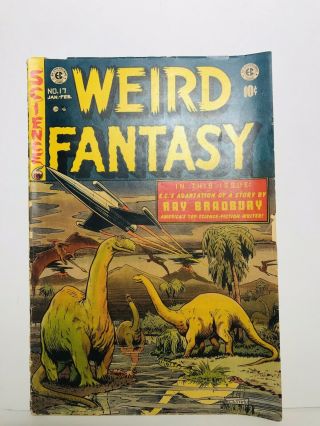 Weird Fantasy 17 Jan - Feb 1953 Al Feldstein Fantasy /sci - Fi Ec Comics