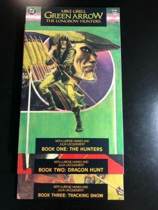 Green Arrow: The Longbow Hunters 1 2 3 Dc 1987 Grell Greenberger Bruzenak G5