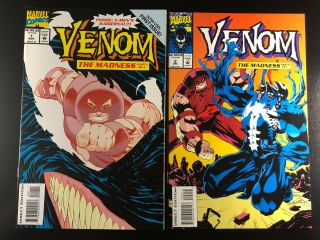 Venom: The Madness 1 2 3 Marvel 93/94 Jones Nocenti Smith J2 2