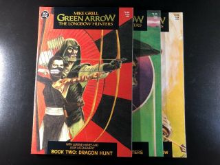 Green Arrow: The Longbow Hunters 1 2 3 Dc 1987 Grell Greenberger Bruzenak I0
