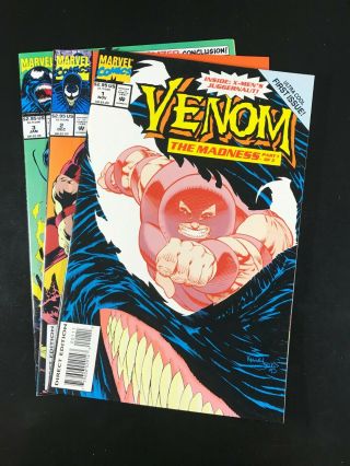 Venom: The Madness 1 2 3 Marvel 93/94 Jones Nocenti Smith J7