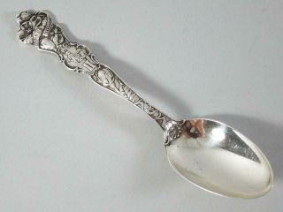 Wallace Sterling Silver Souvenir Spoon - Month Of May/ Zodiac Sign - 5 7/8 "