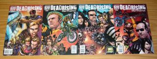 Dead Rising: Road To Fortune 1 - 4 Vf/nm Complete Series Based On Capcom Game