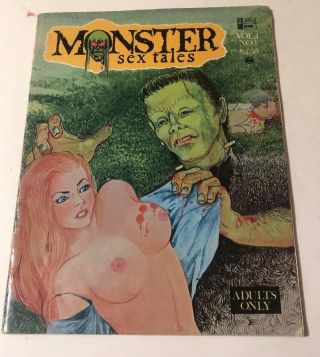 Weird Sex Tales (1972) Vol 1,  1 Ed Wood Jr.  Vg