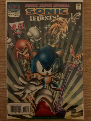 Sonic the Hedgehog Special Comic Books 1 3 7 8 9 2
