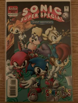 Sonic the Hedgehog Special Comic Books 1 3 7 8 9 5