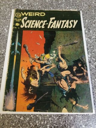 Weird Science Fantasy 29 - Ec - Precode - Frank Frazetta - Classic Cover