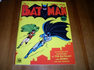 Batman 1,  Vf/nm Reprint Of 1940,  1st Joker & Catwoman