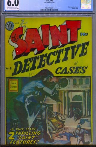 The Saint 8 Cgc 6.  0 Ow/w Pages