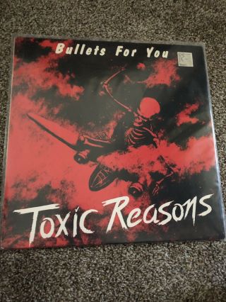 Toxic Reasons - Bullets For You Lp Punk Vinyl Misfits Black Flag