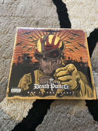Five Finger Death Punch - War Is The Answer Lp 1st Press Vinyl Metal Slipknot
