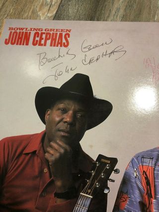 John Cephas Phil Wiggins : Dog Days Of August 1986 Piedmont Blues SIGNED 3