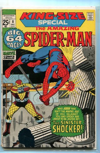 The Spider - Man 8 Fine King - Sized Special 64 Pages Marvel Comics Cbx1j