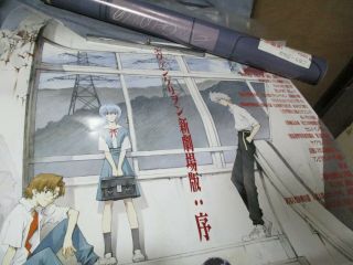 Gainax Authentic Neon Genesis Evangelion Japan Anime Poster In Tube B2 Size 2