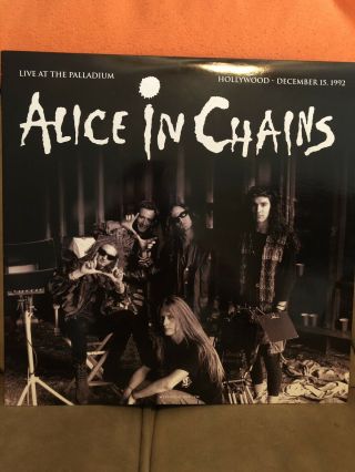 Alice In Chains Live At The Palladium Hollywood 1992 Vinyl