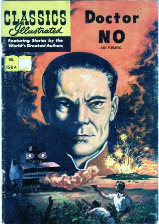 Classics Illustrated 158a Dr No_rare Uk / Aus Edition_never Released In Usa