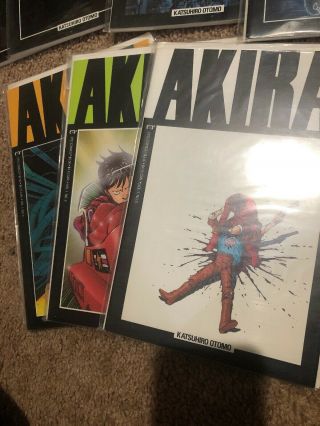 AKIRA (Volume 1) 1 - 6 Comic Book (EPIC 1988) 1st Print x2 1’s 4