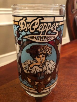 Vintage Dr.  Pepper King Of Beverages Old Fashion Drinking Glass