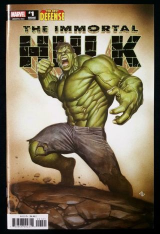 Defenders Immortal Hulk 1 Variant 1/50 Adi Granov Retailer Incentive