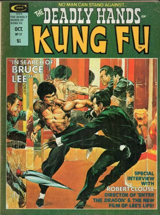 Deadly Hands Of Kung Fu 17 Bruce Lee By Neal Adams,  1st Keith Giffen - A S/h