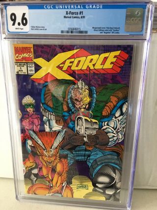 X - Force 1 Cgc Graded 9.  6,  8/91.  Great Investment