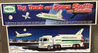 1999 Hess Toy Truck And Space Shuttle
